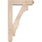 Ekena Millwork Balboa Craftsman Smooth Bracket w/ Offset Brace, Douglas Fir, 5 1/2"W x 20"D x 32"H BKT0604X20X32BOA04SDF - alternate 3